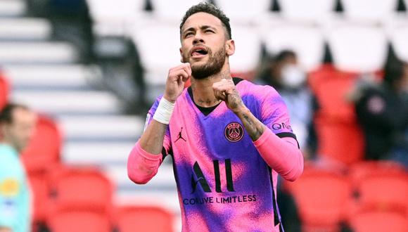 Neymar renovó este fin de semana su contrato con PSG hasta la temporada 2025. (Foto: AFP)