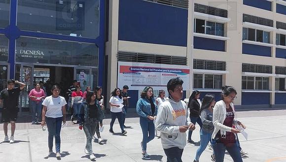Rinden prueba 738 postulantes a Beca 18 en Tacna