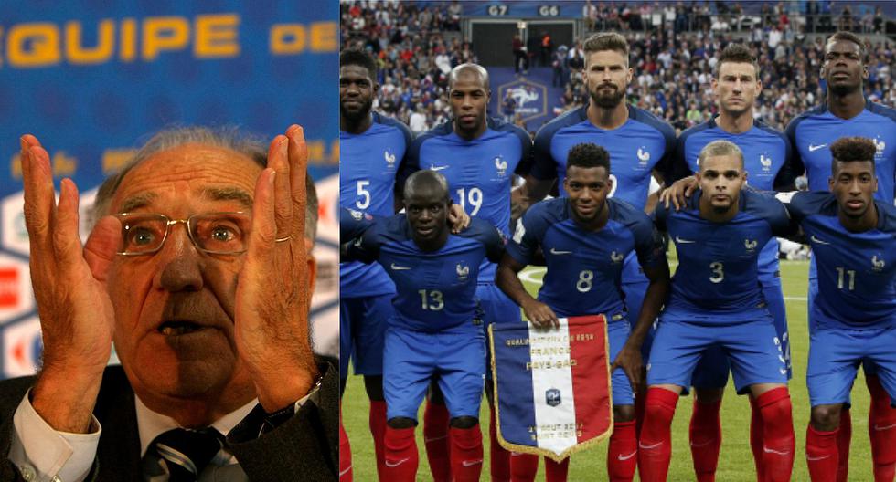 Presidente de la Federación Francesa de Fútbol asegura que su selección