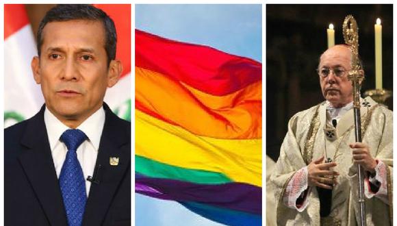 Juan Luis Cipriani y Ollanta Humala en contra de bodas gay