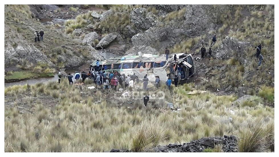 Tragedia en Puquio: 10 muertos deja caída de bus que iba de Lima a Cusco (FOTOS)