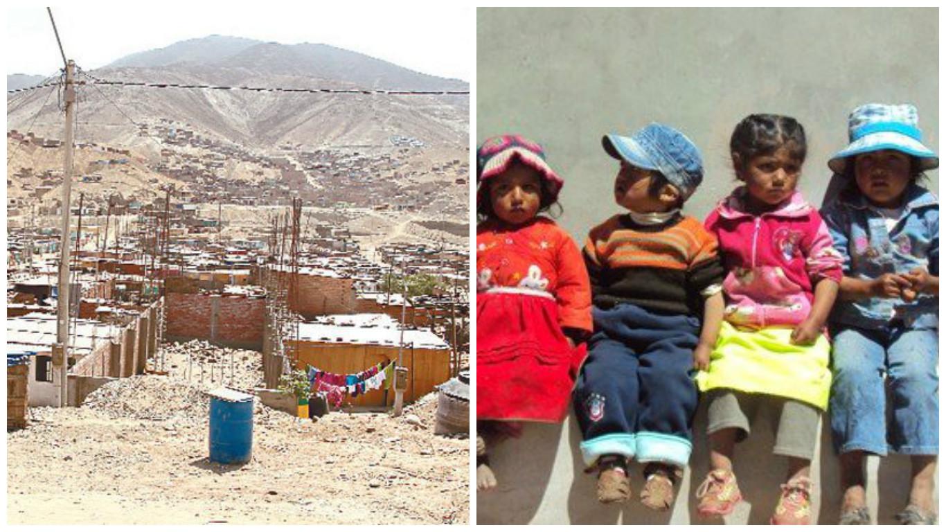 Regiones del oro son las más pobres del Perú