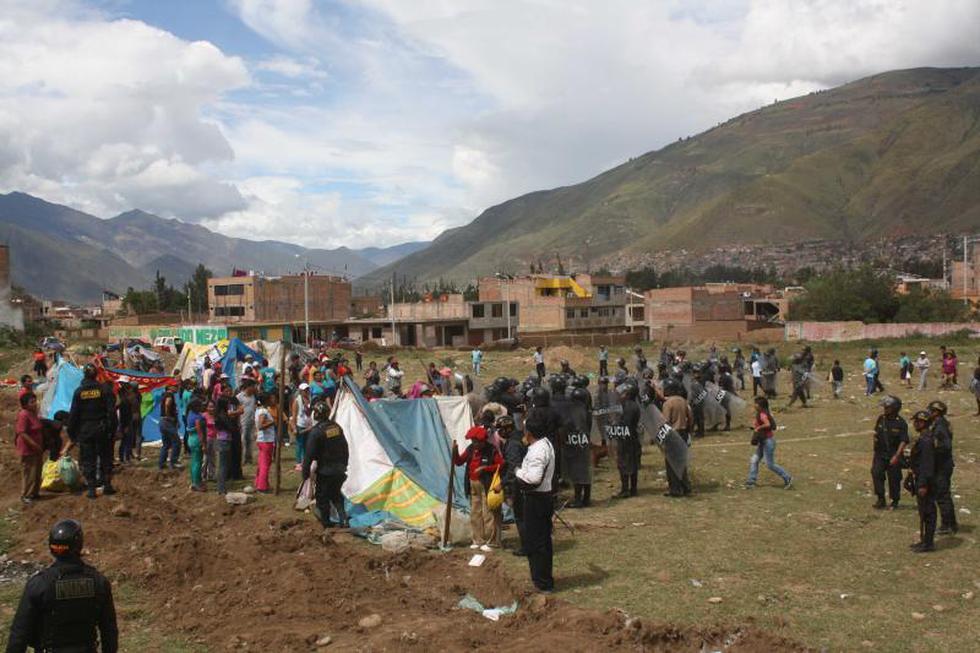 Invasiones ponen en jaque a las autoridades