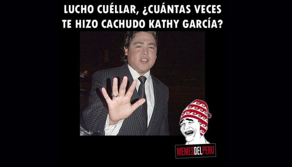 Katty García, 'Churrito' Hinostroza y Lucho Cuellar en divertidos memes