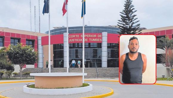 Juzgado Penal Colegiado de Tumbes sentencia al venezolano Pedro Antonio Guailculba Guailculba quien robó a una pareja en su casa de Canoas de Punta Sal.