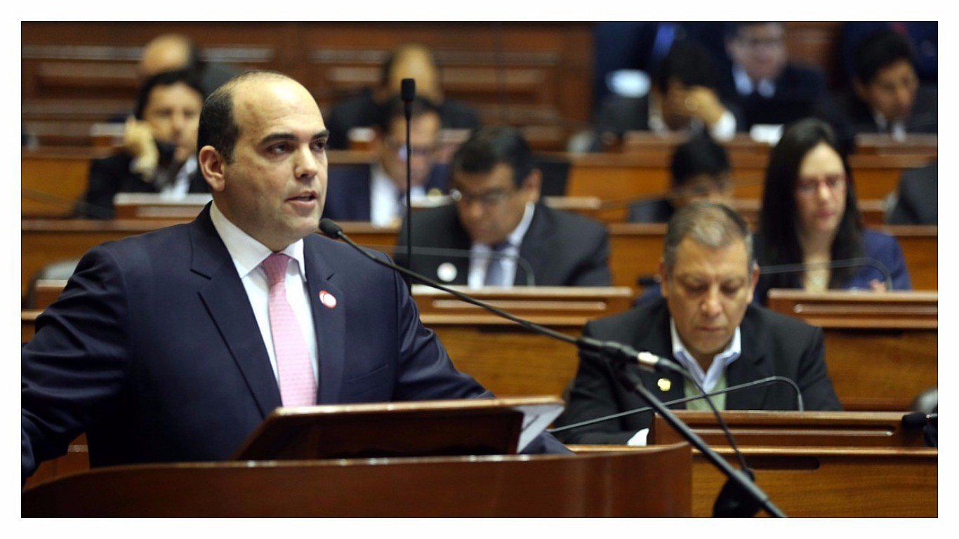 Fernando Zavala sustentó proyecto de presupuesto 2018 en el Congreso (VIDEO)