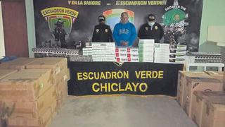 Lambayeque: Hallan 62 mil cigarrillos de contrabando