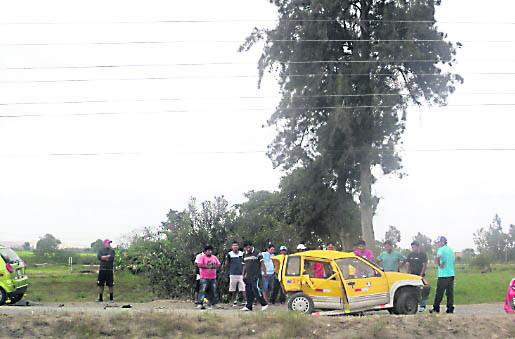 Choque de autos deja un muerto en Pisco