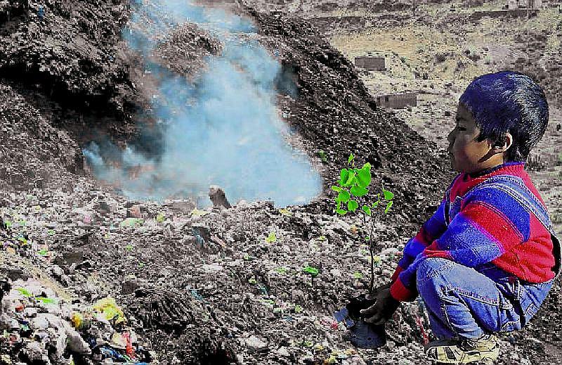 Vecinos deciden transformar el botadero El Cebollar en un pulmón verde