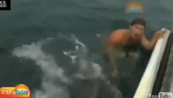 Australia: Captan ataque de tiburón a joven