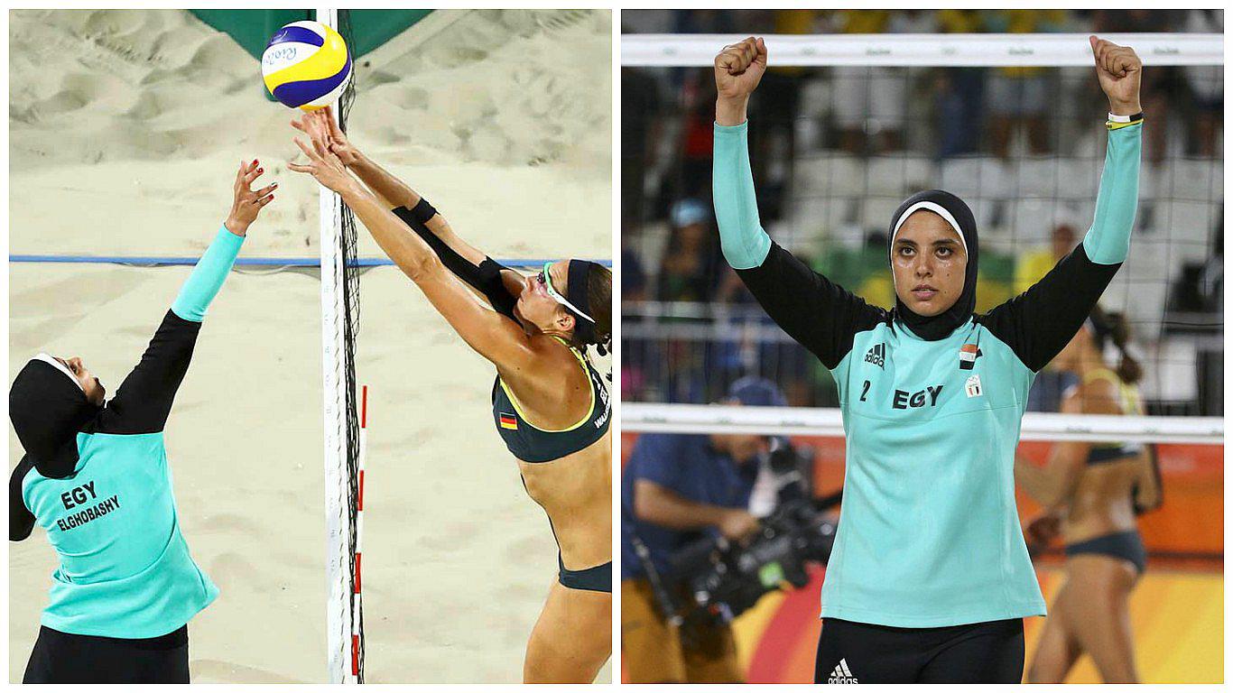 Voleibolista ante críticas por uso de velo: "Si jugaba en bikini, me habrían llamado inmoral"