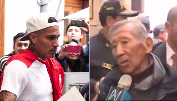 Perú vs Ecuador: Paolo Guerrero tuvo gran gesto con anciano hincha de la selección peruana (VIDEO)