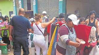 Lambayeque: Comerciantes ambulantes pagarían coimas para evitar desalojo
