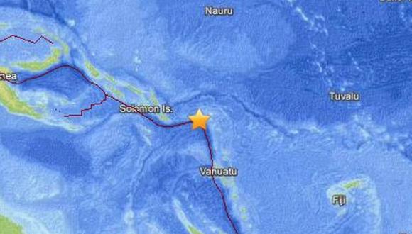 Un terremoto de magnitud 6 grados sacude el oeste de las Islas Salomón