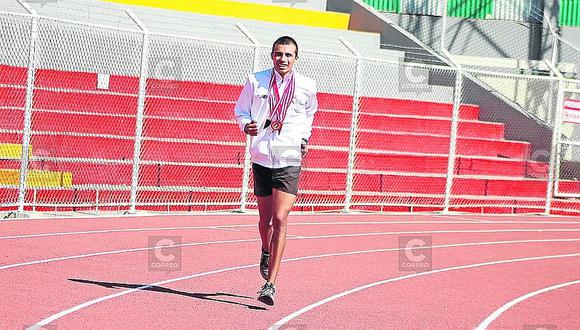 Marco Vilca,  nueva joya del atletismo arequipeño