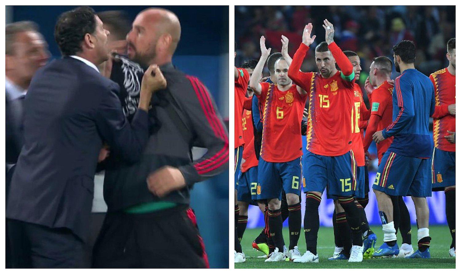 Gesto de entrenador de España con arquero suplente en Rusia 2018 se viralizó 