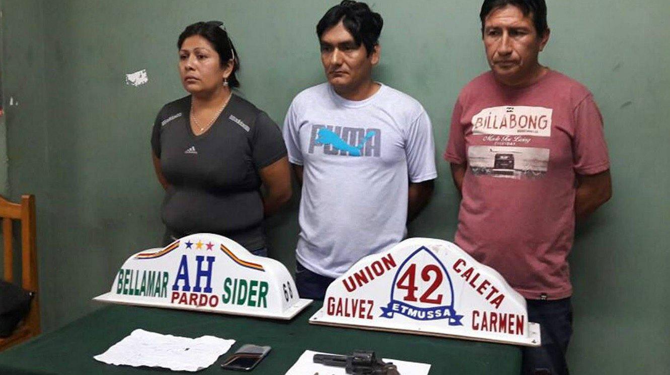 Chimbote: Policía interviene a tres que presuntamente iban a asaltar un grifo 