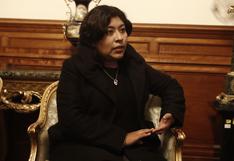 Congresista oficialista Betssy Chávez jura como nueva ministra de Trabajo en reemplazo de Íber Maraví