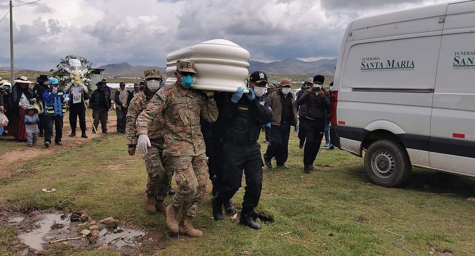 Puno: despiden a soldado que murió atropellado por conductor irresponsable