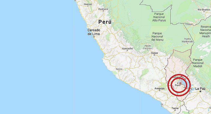 ​Puno: fuerte sismo de magnitud 7.0 se registró en Azángaro