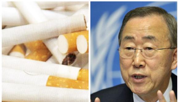 Ban Ki-moon impulsar medidas para erradicar el comercio ilícito de tabaco