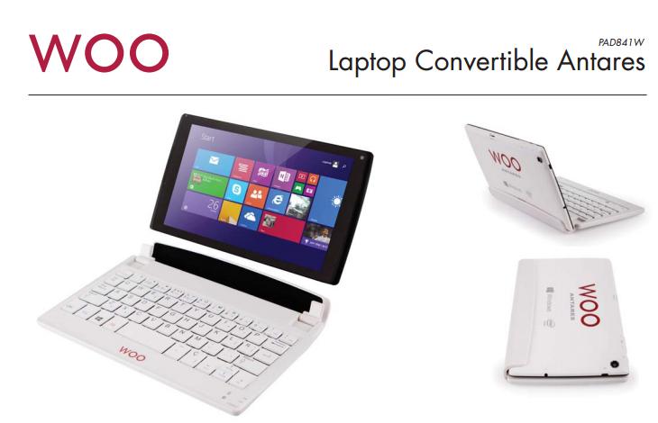 Laptop Táctil Woo de promoción con tu Diario Correo