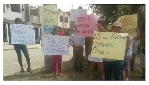 El Porvenir: Exigen mejorar pistas en la avenida 18 y 19 de Pumacachua (VIDEO)