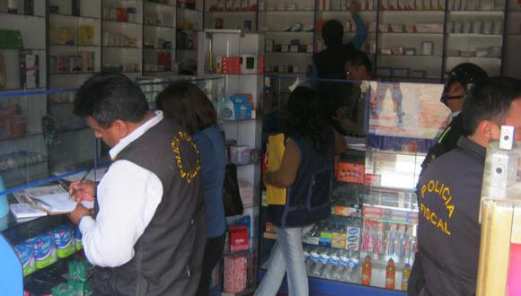 Clausuran centro de salud que vendía medicinas del Minsa