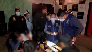 Encuentran a 4 menores libando licor en un bar en Sullana