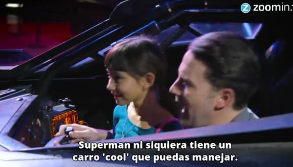 VIDEO: Ben Affleck sorprende a fans con su Batimóvil