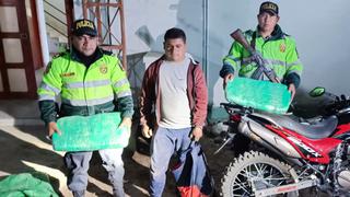 Palpa: sujeto llevaba 21 kilos de cocaína en su motocicleta en el distrito de Rio Grande