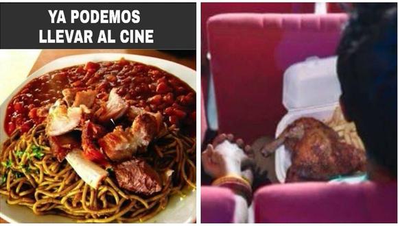 Crean memes tras conocerse que público podrá llevar comida a las salas de cine (FOTOS)