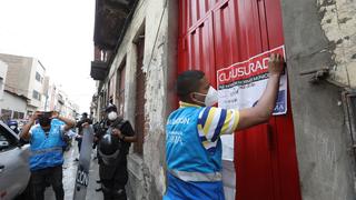 Municipalidad de Lima clausuró cuatro locales de Mesa Redonda tras incendio en galería