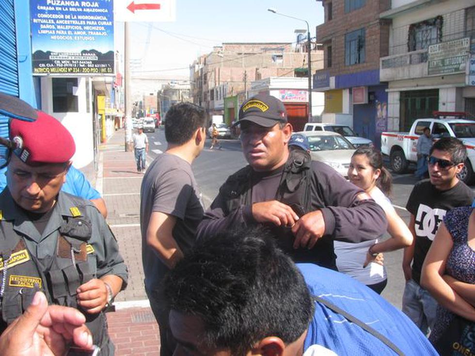 Vigilante de galerías 'Gamarra' tiene amplio prontuario