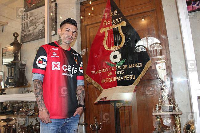 Deporte: FBC Melgar presenta a nuevo jugador 