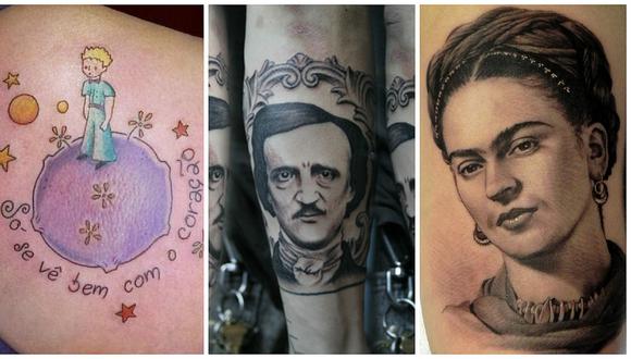 Tatuajes de escritores que hablan de la soledad y el amor son los más solicitados [FOTOS]