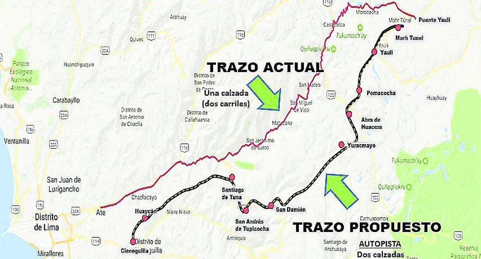 Gobierno clasifica  como ruta nacional a autopista cuatro carriles