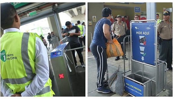 Incrementan medidas de seguridad en estación Gamarra por fiestas de fin de año (FOTOS) 