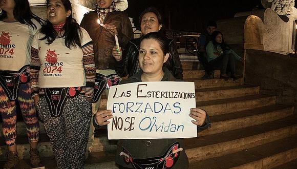 Trujillo: Plantón para exigir justicia por las esterelizaciones forzadas 
