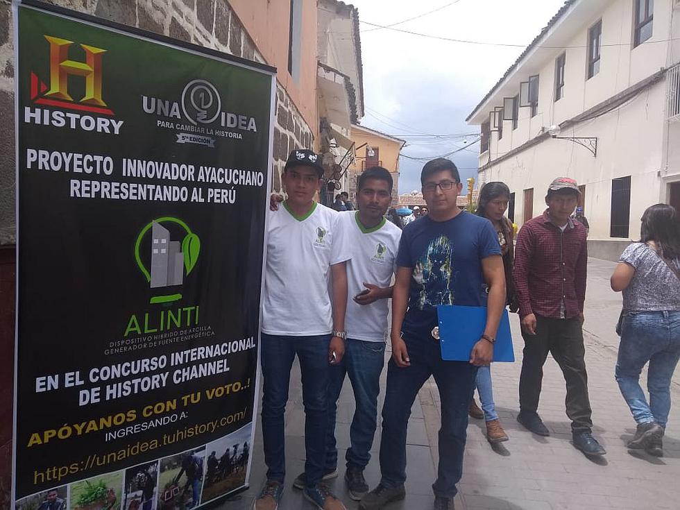 Ayacuchano pide que lo apoyen con un voto para que su proyecto pase a la final en concurso internacional
