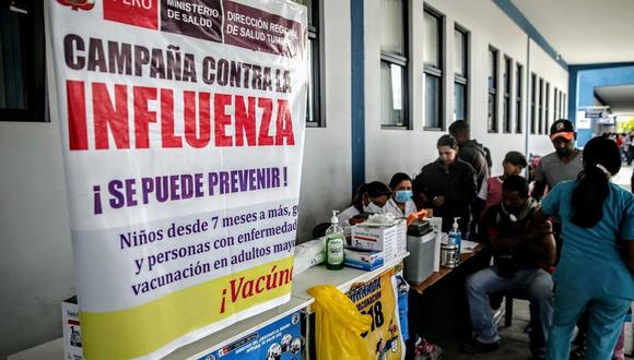 Minsa vacuna contra la influenza a ciudadanos venezolanos que llegan al Perú 