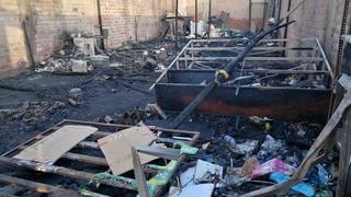 Acusan a empresa de provocar incendio que consumió toda una casa en Chincha