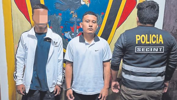 El ecuatoriano Alexánder Jiménez, alias “Machala”, tiene varios antecedentes delictivos en su país. También se retuvo a un menor.