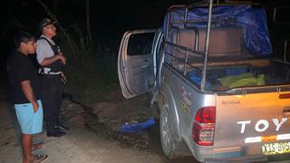 Recuperan camioneta robada en San Pedro de Putina Punco (FOTOS)