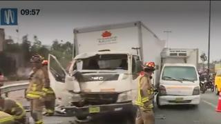 SJM: un herido de gravedad deja accidente vehicular en la Panamericana Sur 