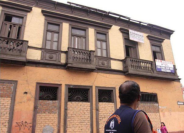 Más de 200 balcones históricos de Lima colapsarían ante fuerte sismo