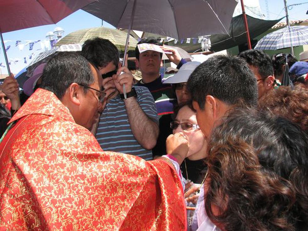 Hasta chilenos llegaron a festividad del Señor de Locumba