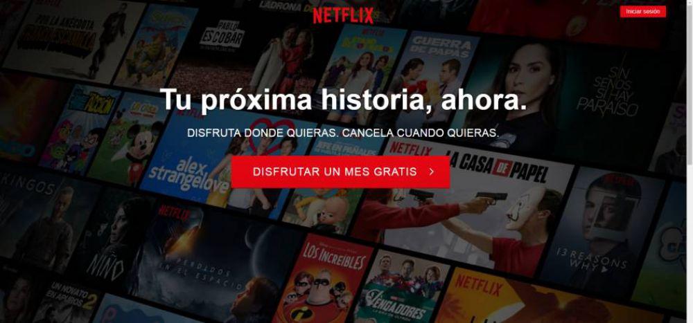 Netflix da opción a todos los usuarios de disfrutar 30 días de prueba y gratuito para ver las mejores series y películas. (Foto: Captura)