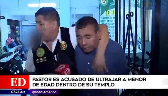 Pastor es condenado a ​7 meses de prisión preventiva, tras ser acusado de violar a menor de edad (VIDEO)