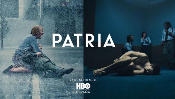 El cartel de la serie “Patria”, de HBO, generó polémica y críticas en redes sociales. (Foto: @@HBO_ES)